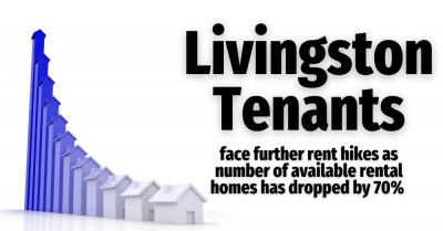 Livingston Tenants Face Further Rent Hikes, as the Number of Available Rental Homes Drops by 70% 